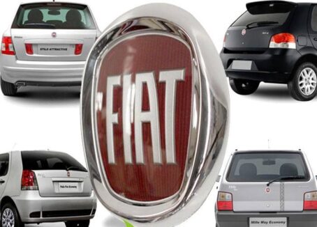 EMBLEMA FIAT DA TAMPA TRASEIRA